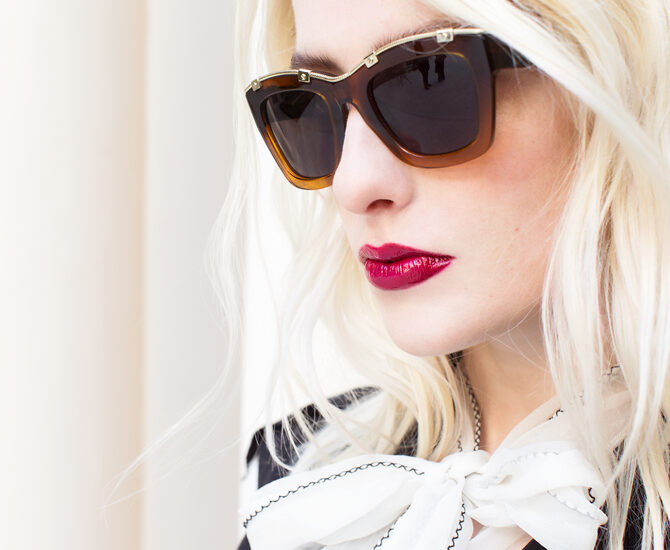 Cas client - Lanvin - visuel sunglasses Carin Olsson